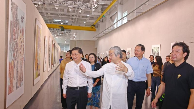 花香八閩，鳥語鷺島  “花香鳥語——第三屆福建省花鳥畫大展”開幕